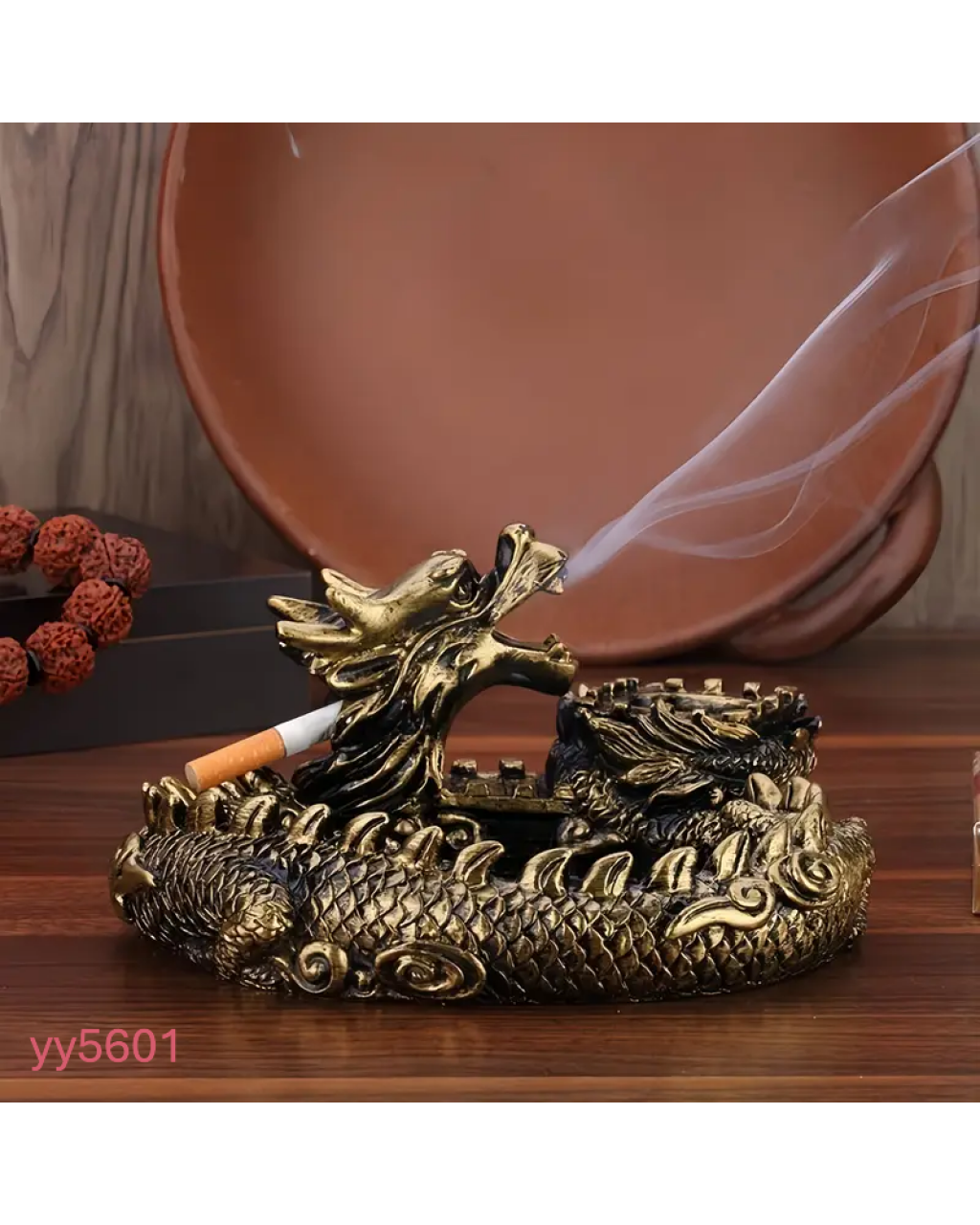 YY5601 Vintage Stil Ejderha Küllük Silikon Kalıp – Gizemli ve Şık Dekoratif Hediye!